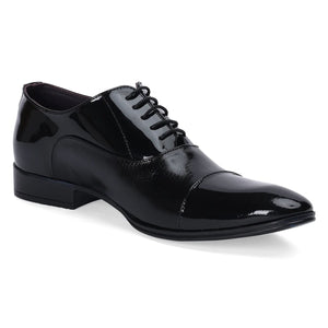 Elite Black Gloss Formal Oxfords