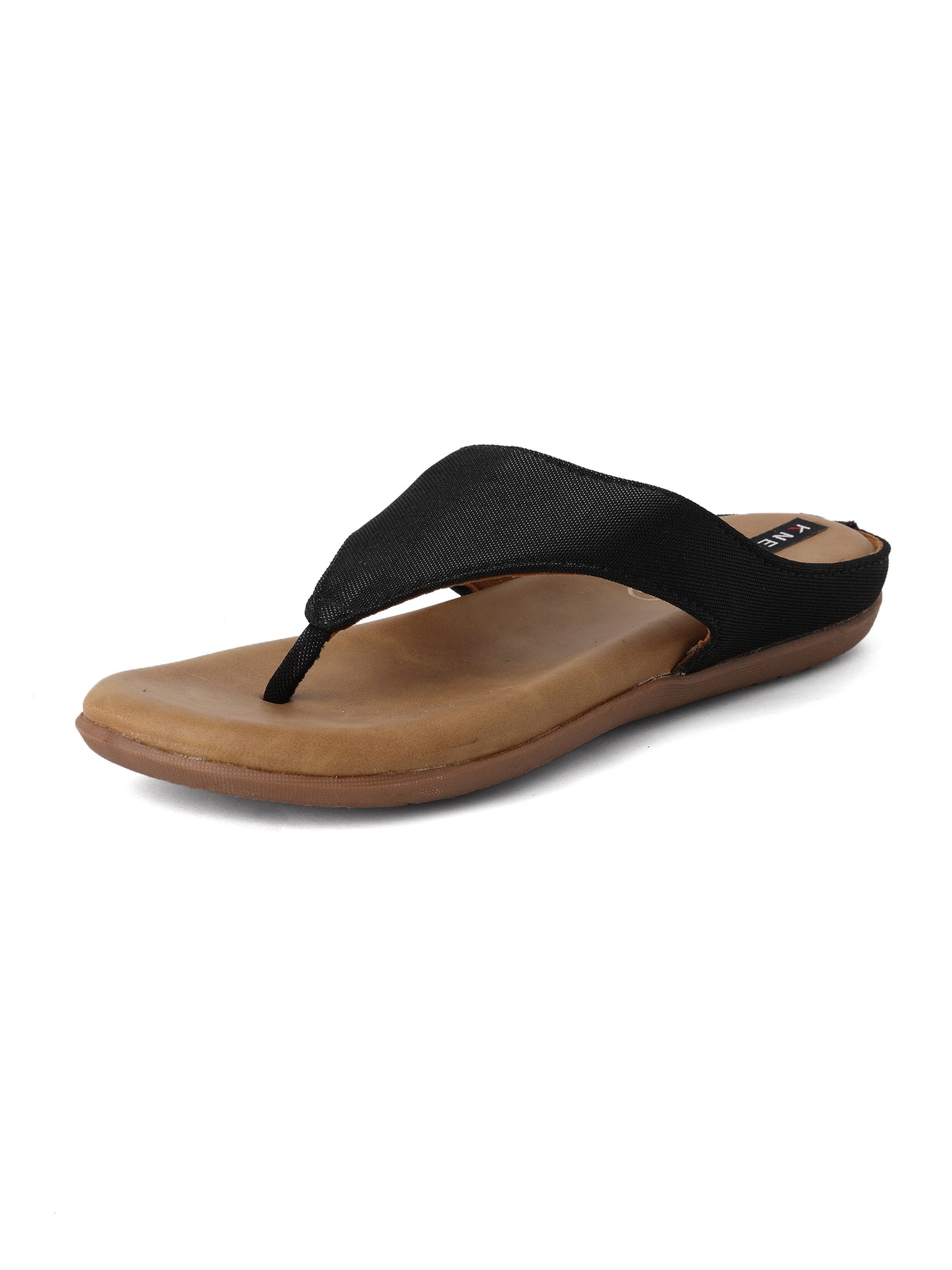 Sleek Black Synthetic Slipon Comfort