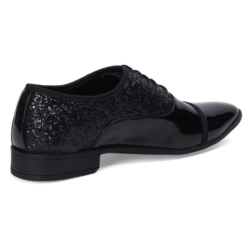 Premium Gloss & Glitter Lace-Up Formals