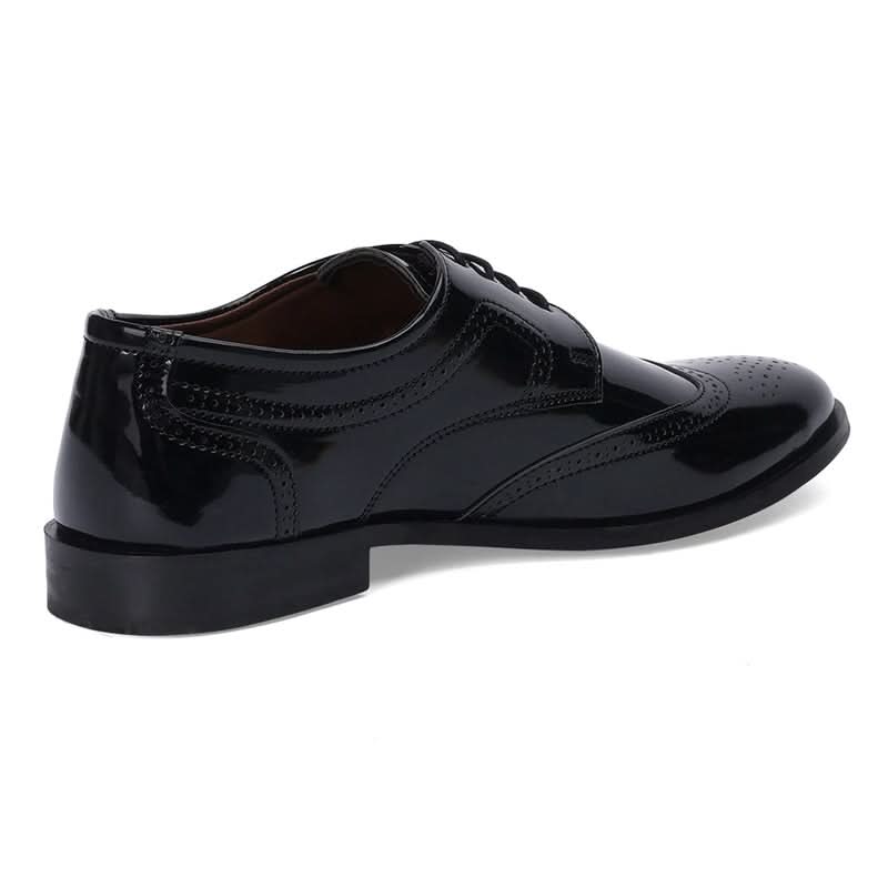 Classic Patent Wingtip Oxfords