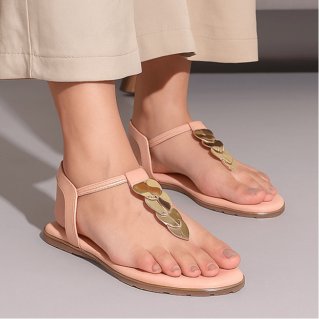 Blush - Pink Thong Sandals