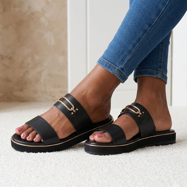 Zivelle - Black Slip Ons