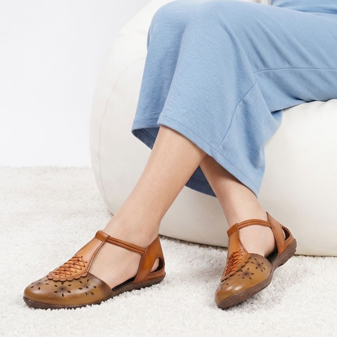 Cecilia - Tan Sandals