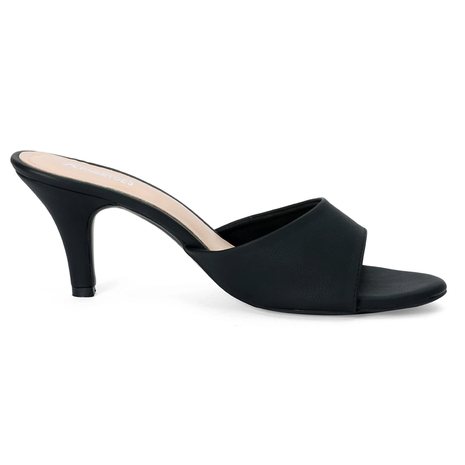 Versatile Black Open-Toe Sandals