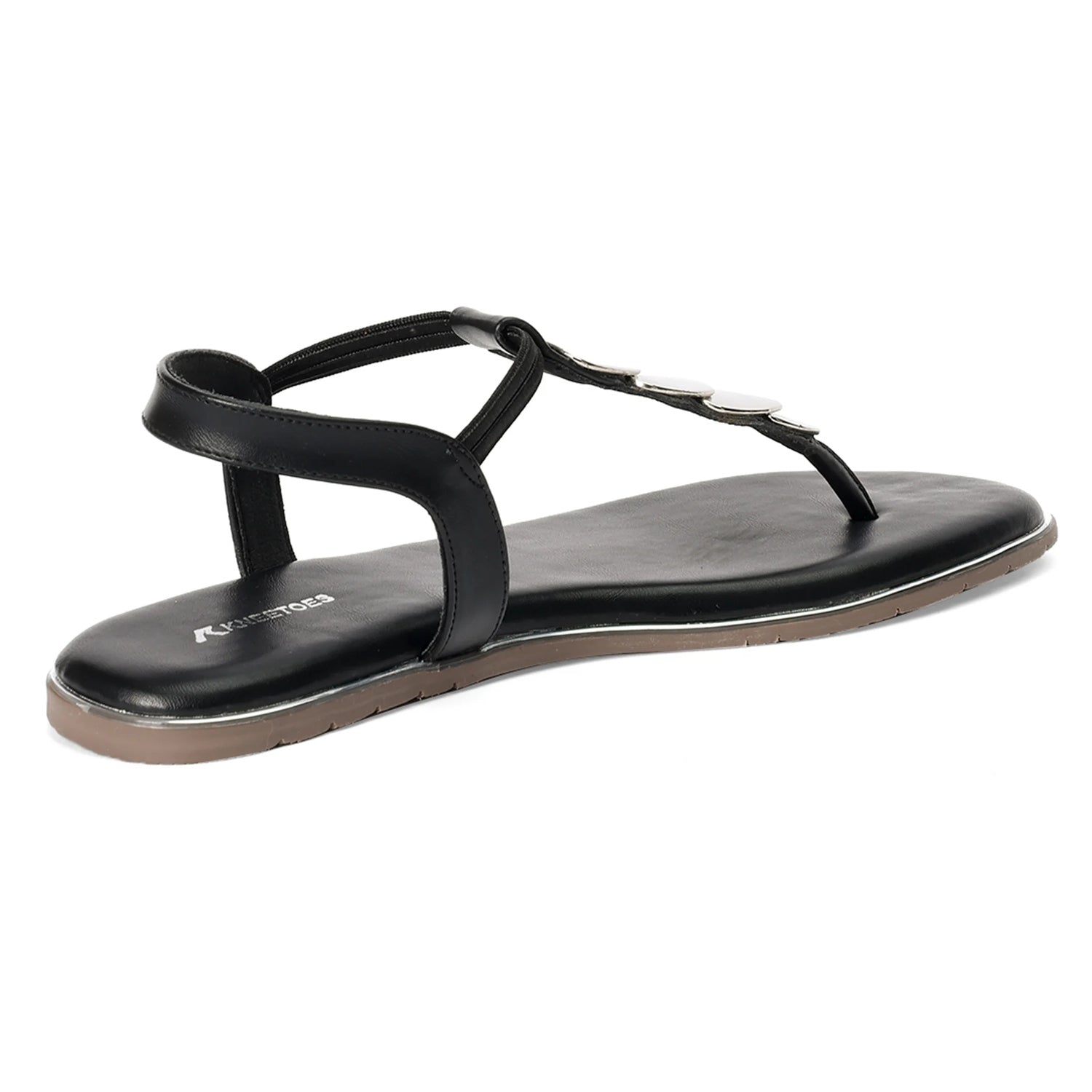 Flexible and Comfortable Black Sandals