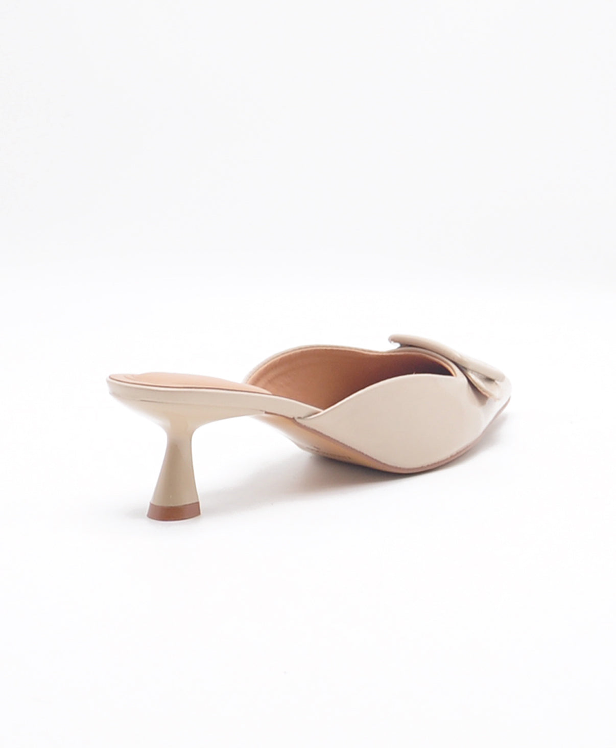 Waverly - Beige Mules