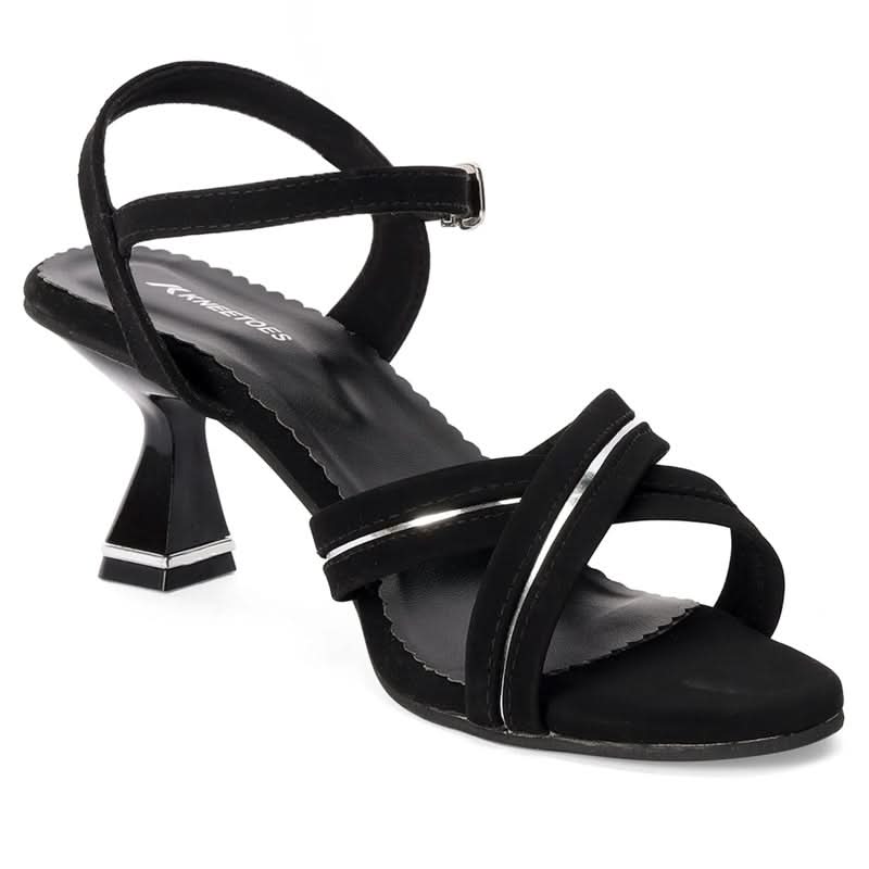 Midnight Suede Gloss Hourglass Sandals