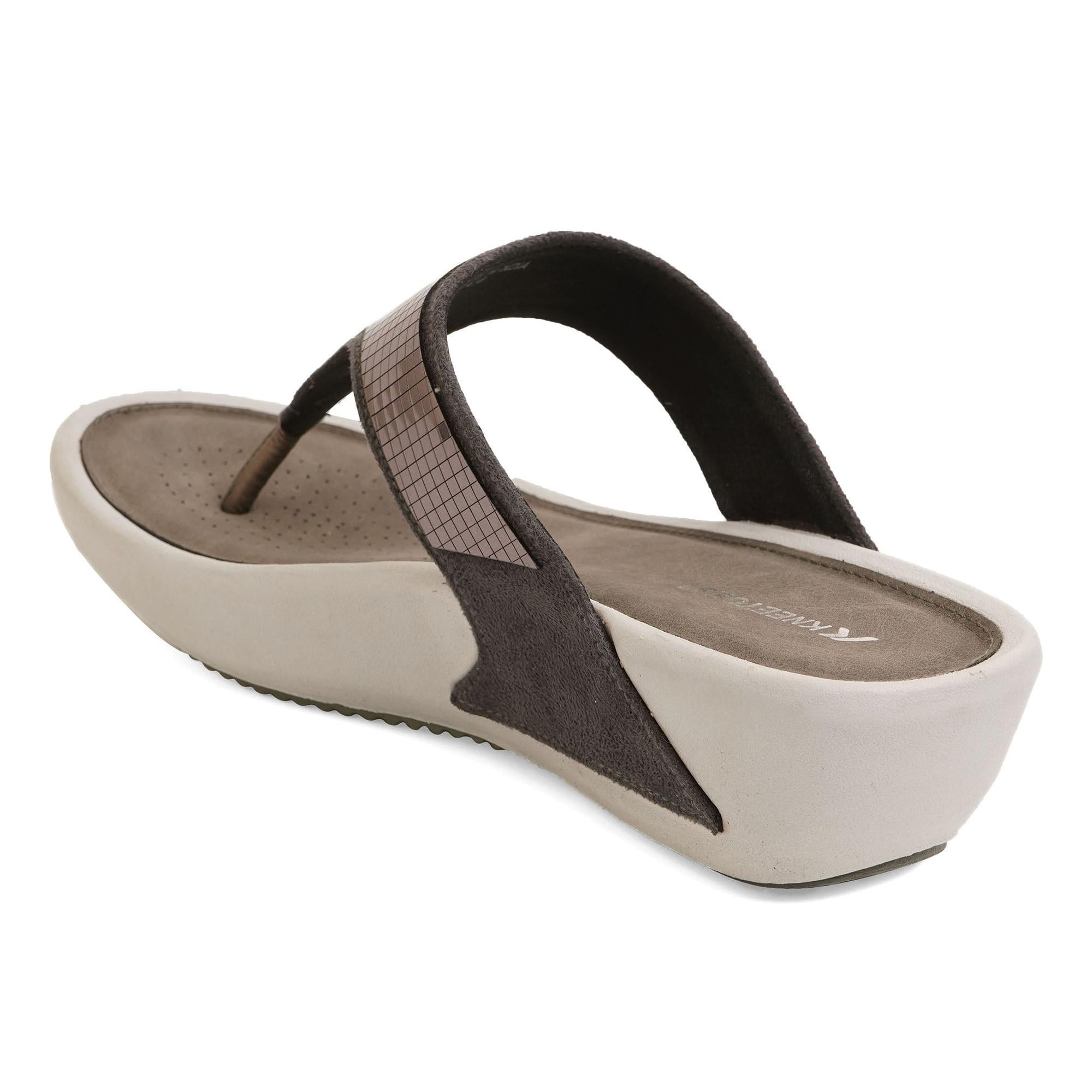 Sparkly Sequin Thong Metallic Sandals