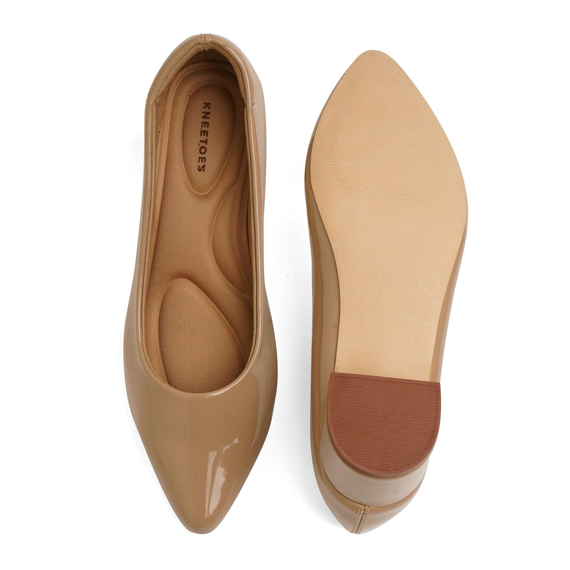 Classic Charm Beige Pump Shoes