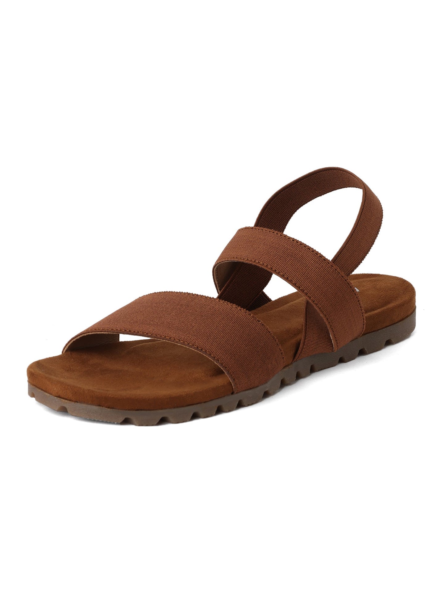 Sleek Tan Fashion Sandal