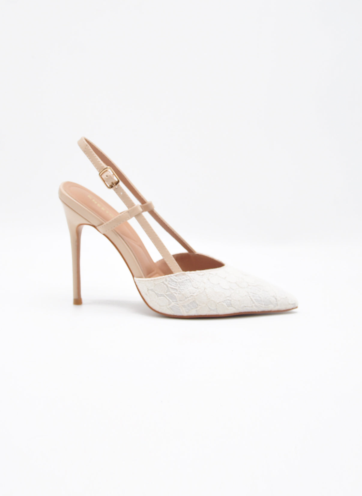 Violetta - White Stilettos