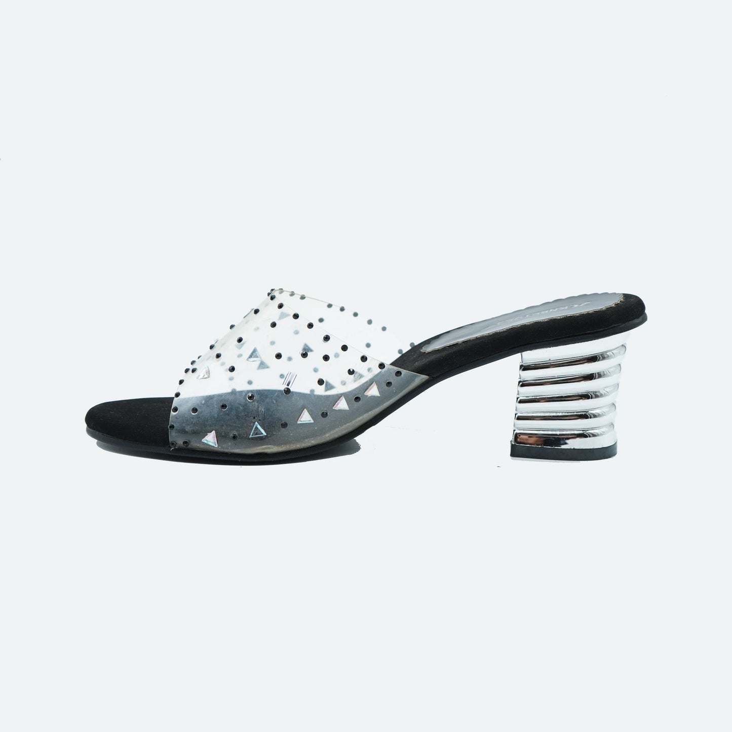 Sparkly Transparent Party Sandals