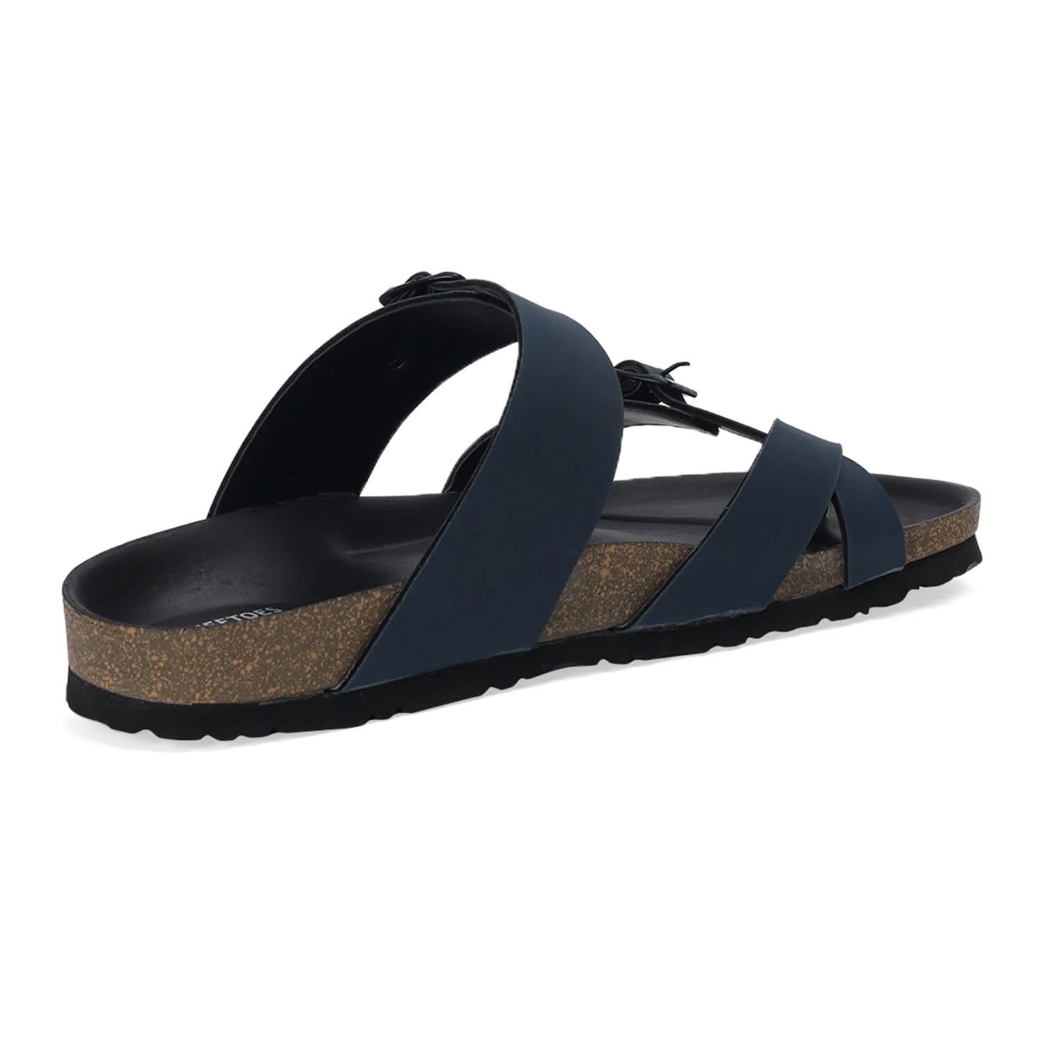 Vaughn - Blue Cork Sandals