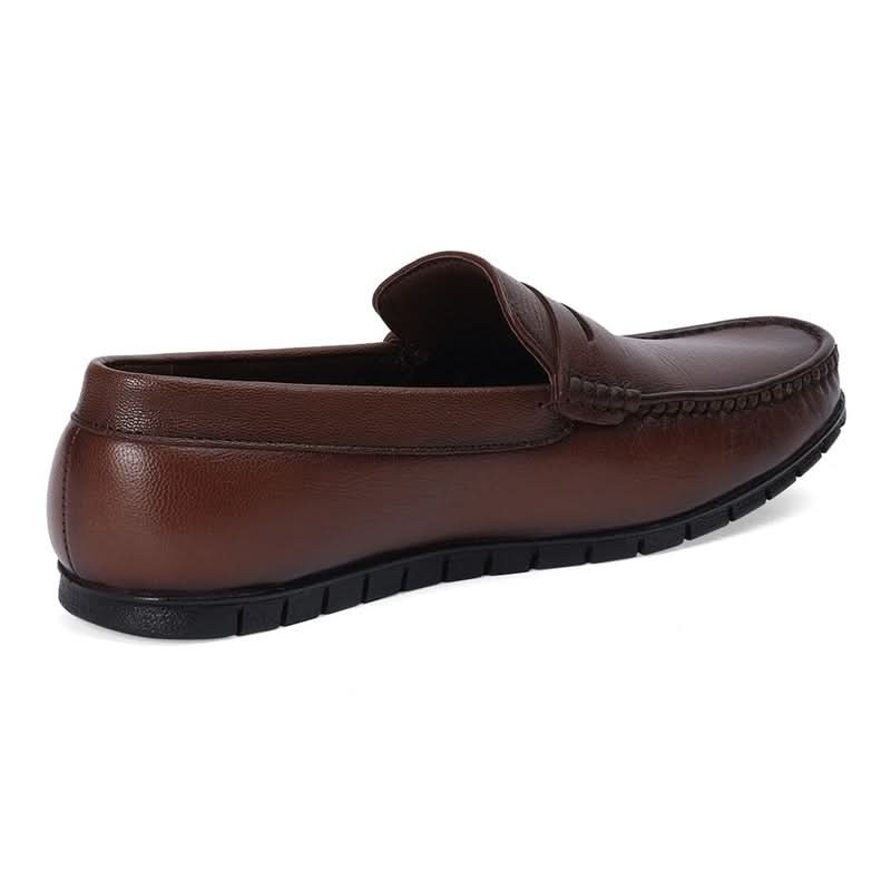 Classic Tan Slip-On Loafers
