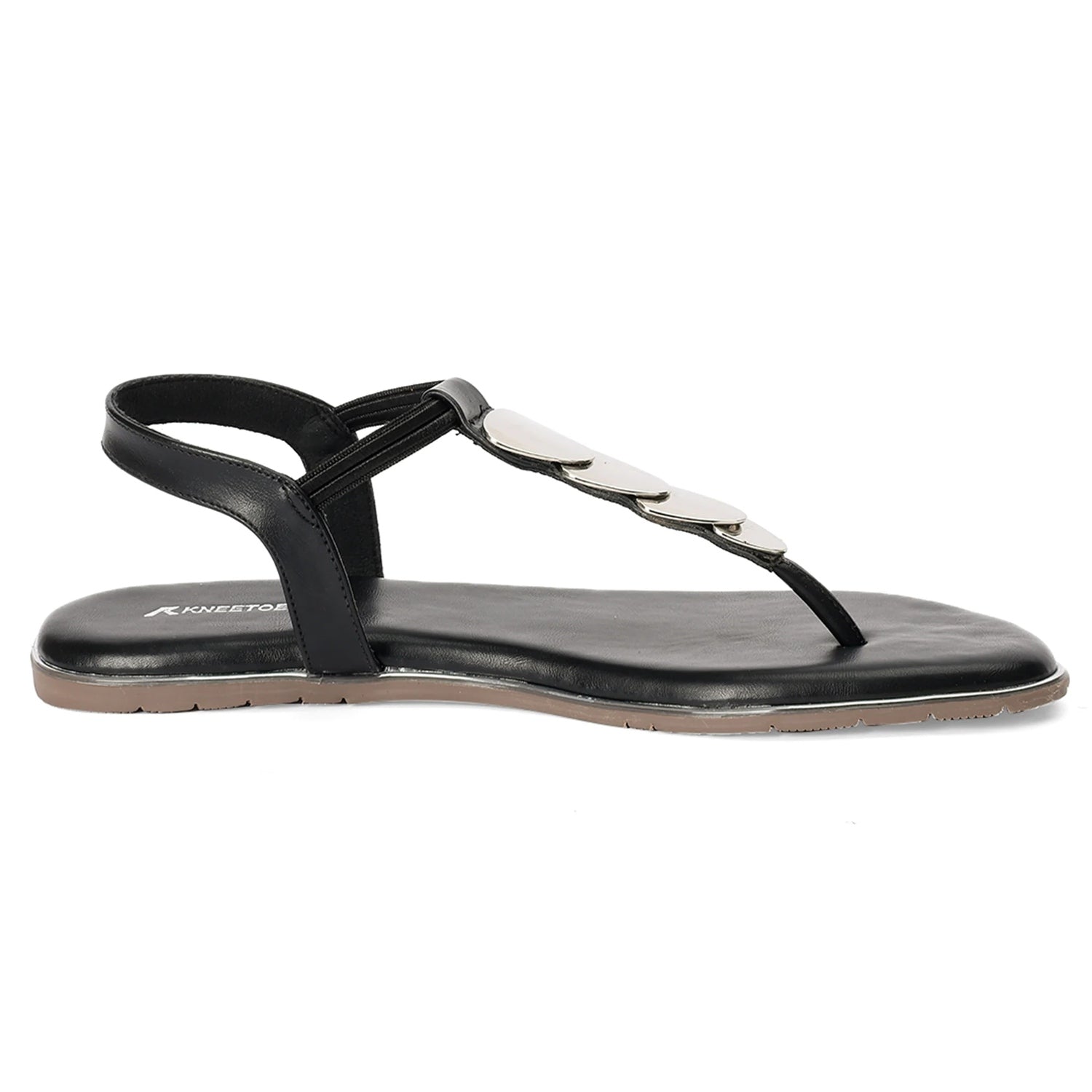 Flexible and Comfortable Black Sandals