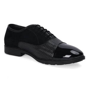 Black Lace-Up Formal Shoes