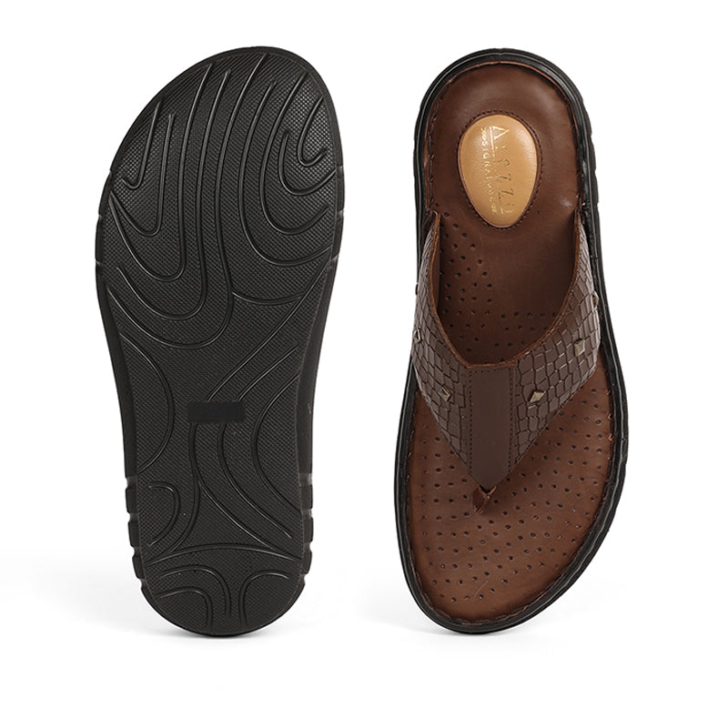 Zorvyn - Brown Sandals