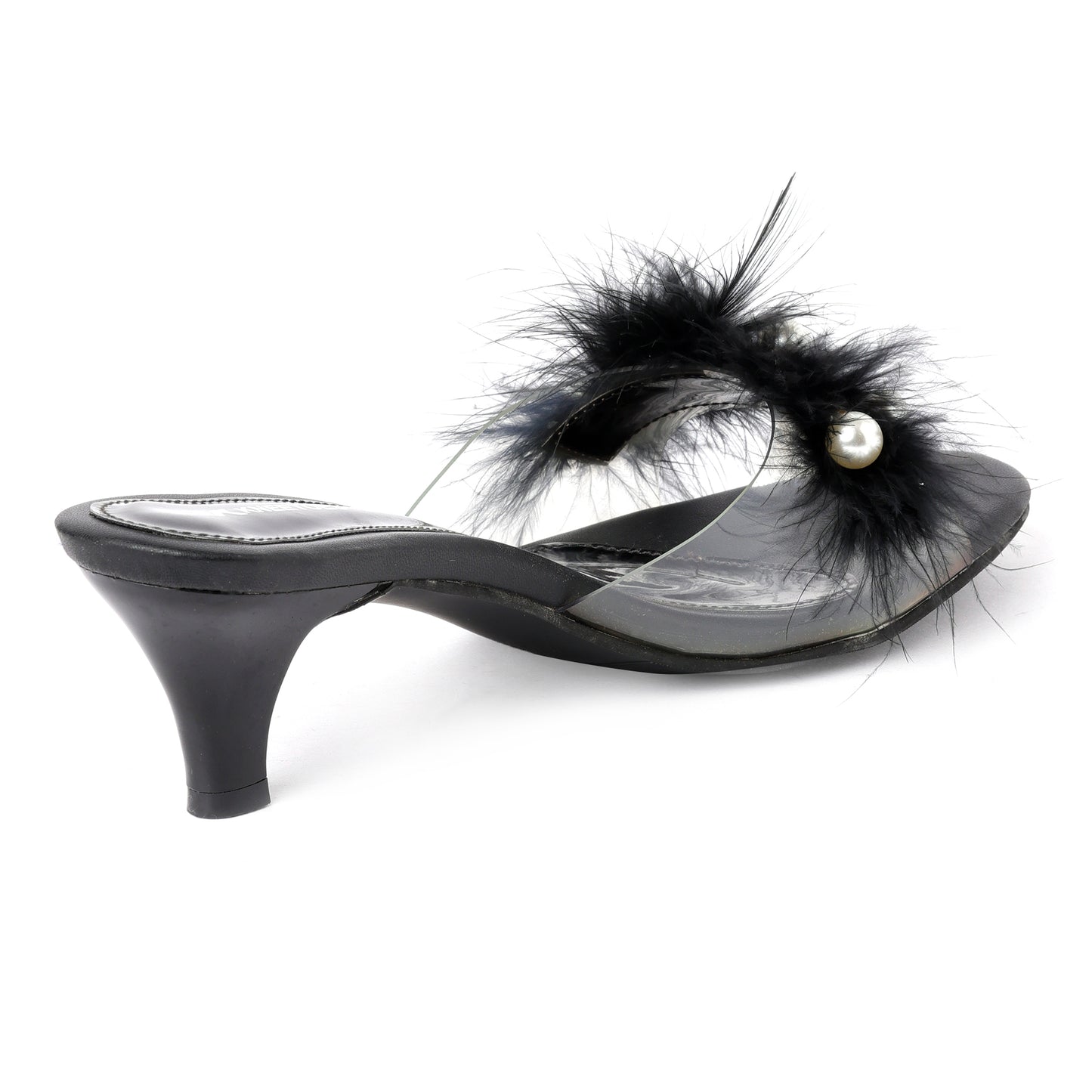 Fashionable Black Party Sandal