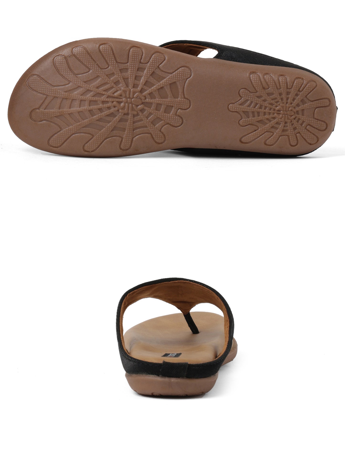 Sleek Black Synthetic Slipon Comfort
