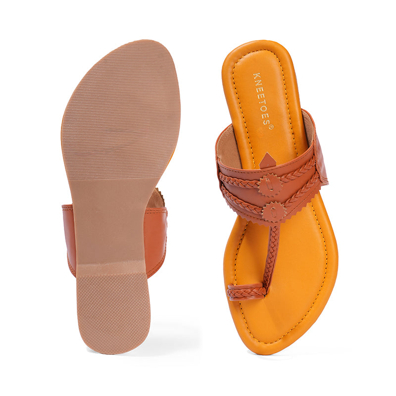 Vihana - Tan Sandals