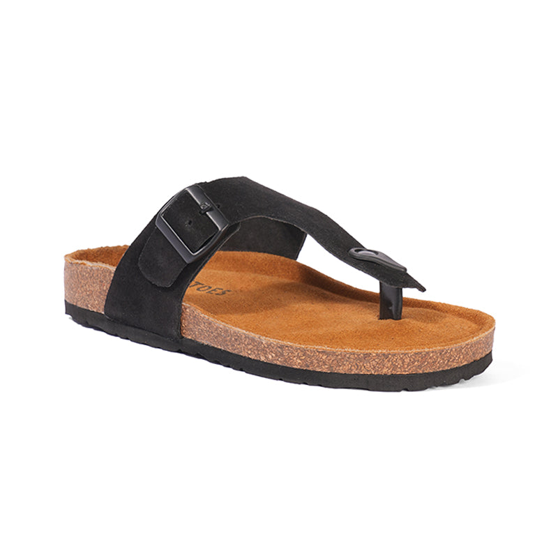 Wesley - Black Sandals