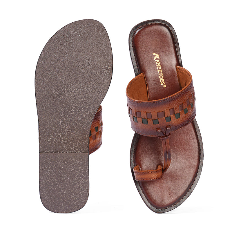 Savannah - Tan Slip Ons