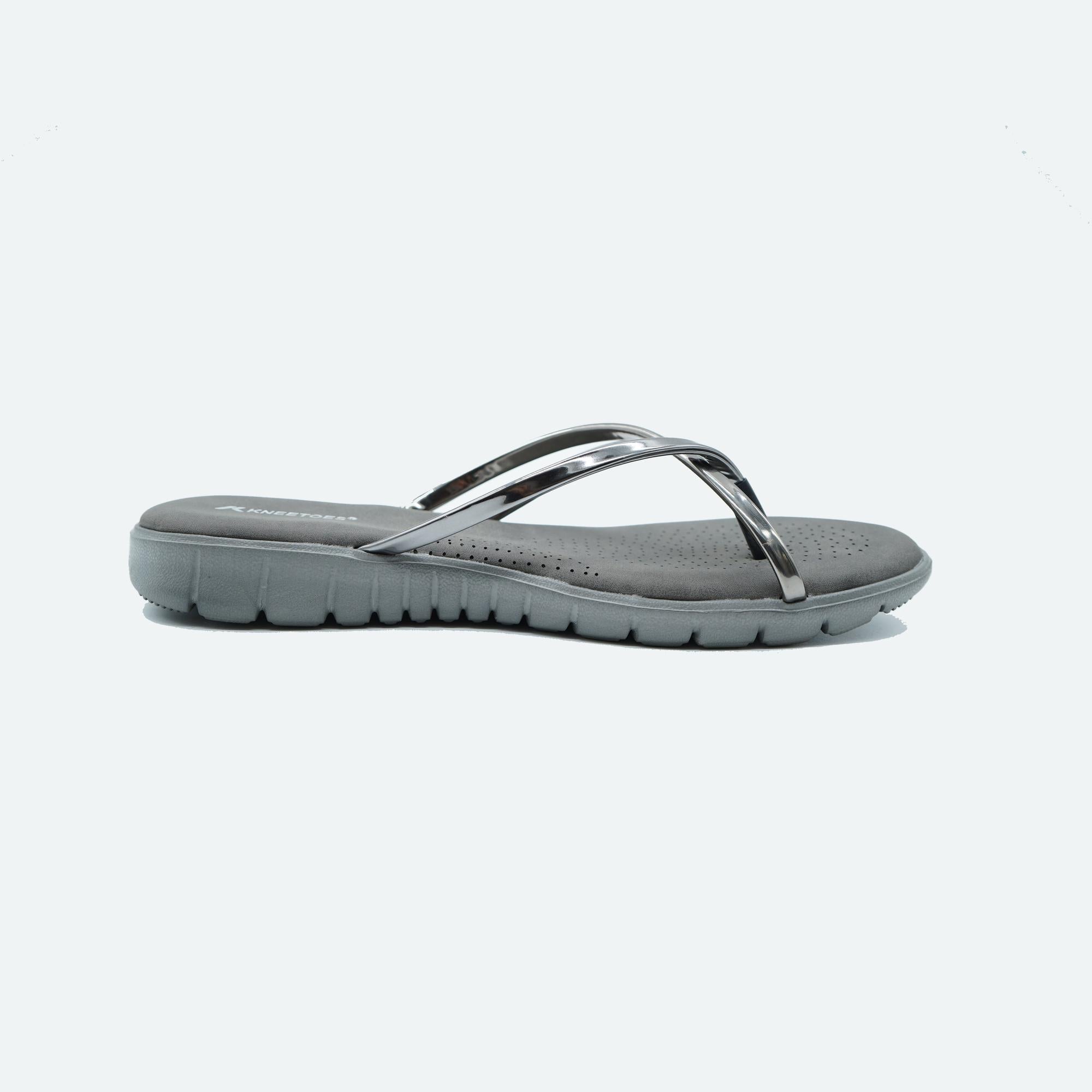 Shine Pop Metallic Thong Sandals