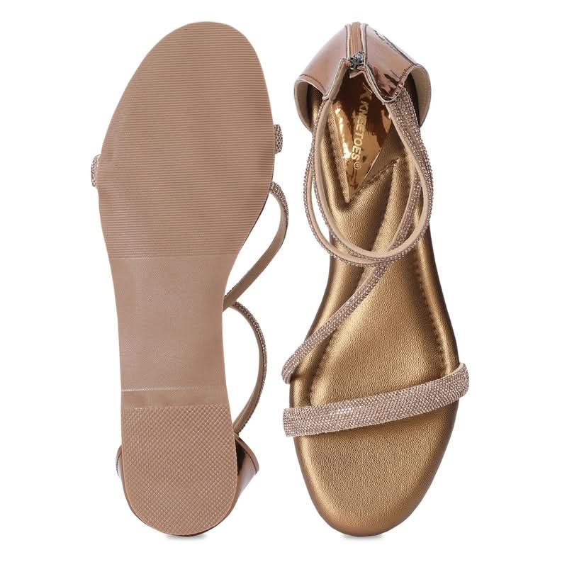 Solana - Bronze Sandals