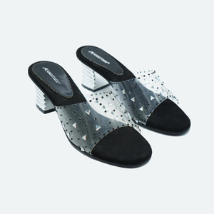 Sparkly Transparent Party Sandals