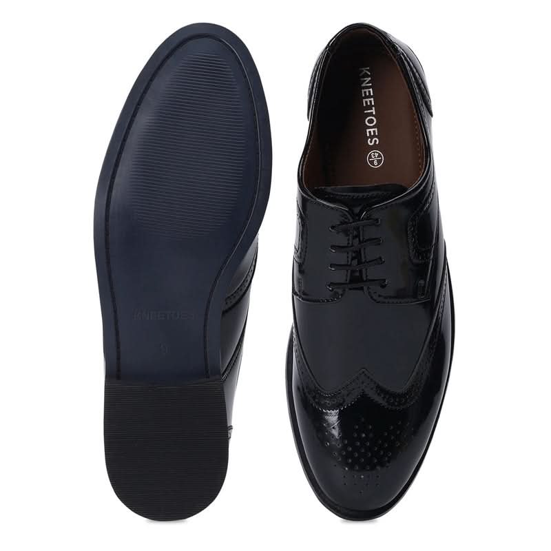 Classic Patent Wingtip Oxfords