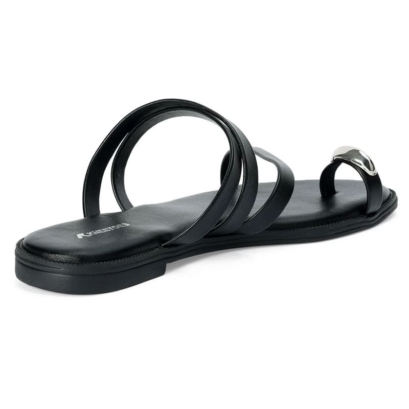 Nola - Black Slip-Ons