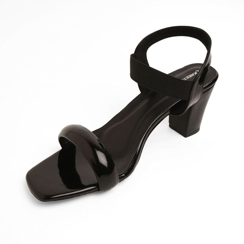 Staple Black Block Heel Sandals