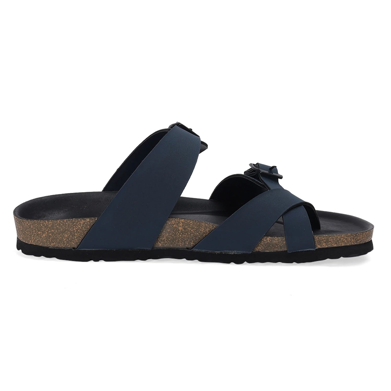 Ergonomic Blue Cork Base Sandals