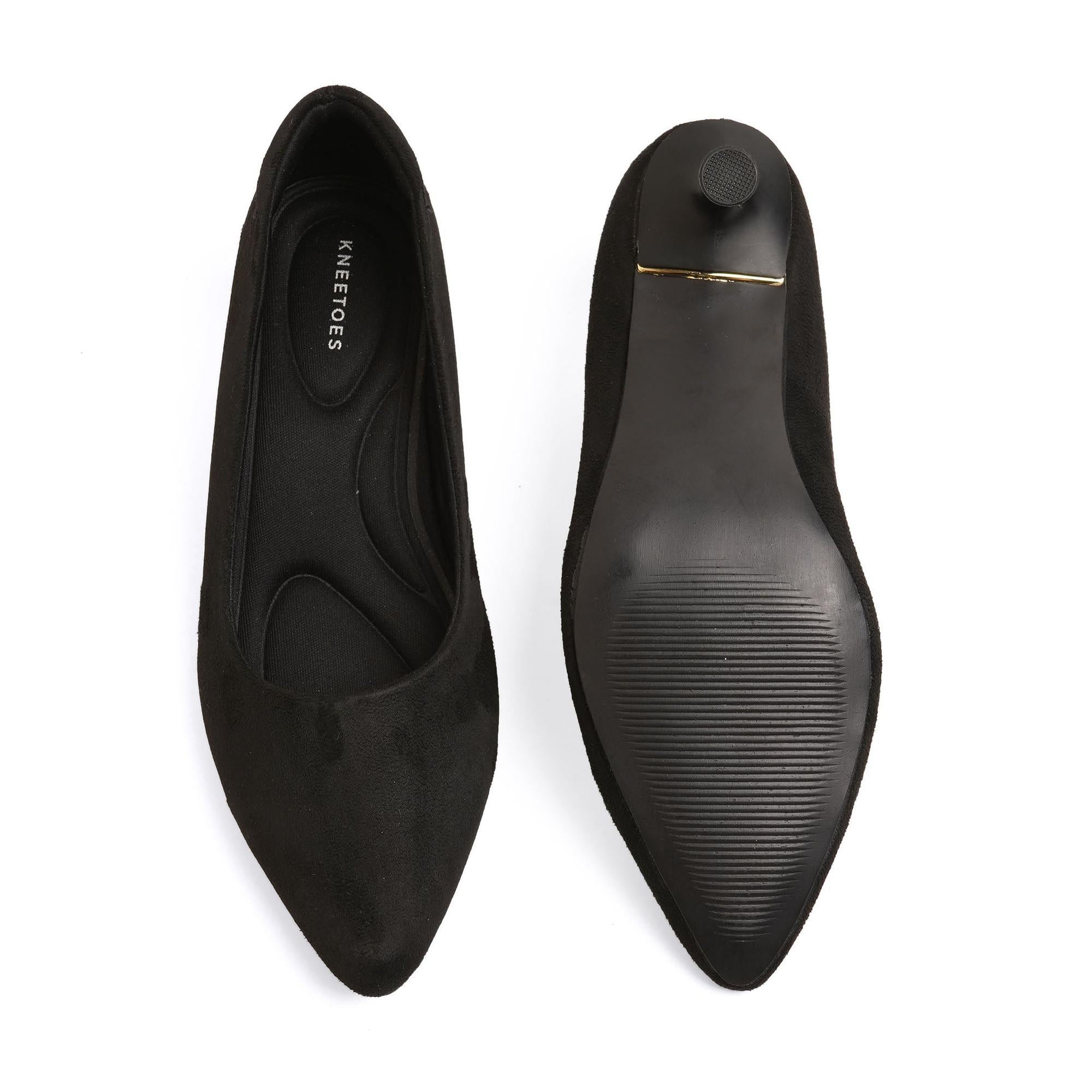 Classic Charm Black Louis Pumps