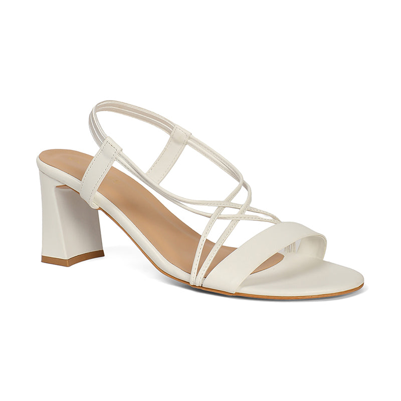 Nivelle - White Sandals