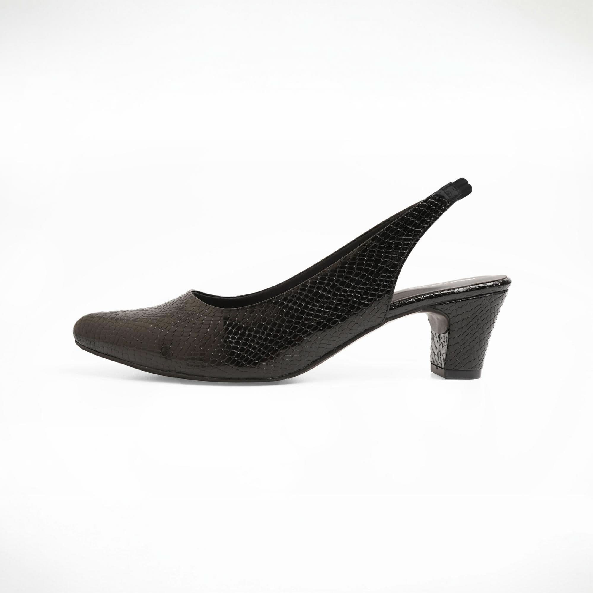 Nerina - Black Block Heels