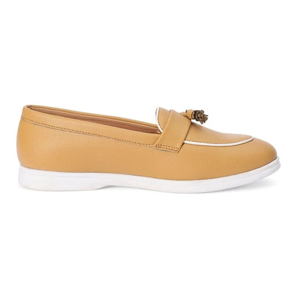 Nina - Tan Loafers