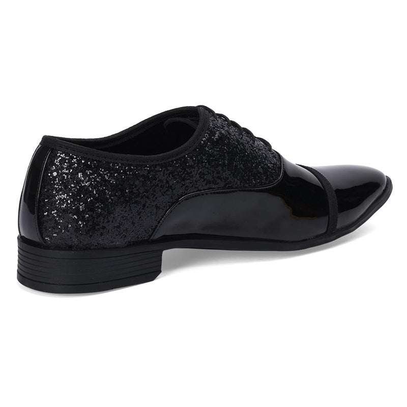 Premium Gloss & Glitter Lace-Up Formals