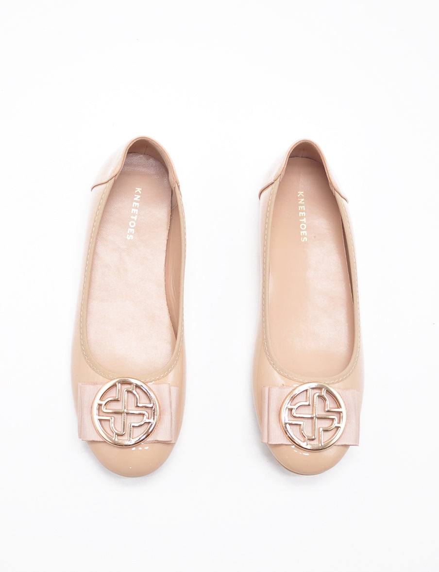 Bexley - Beige Ballerinas