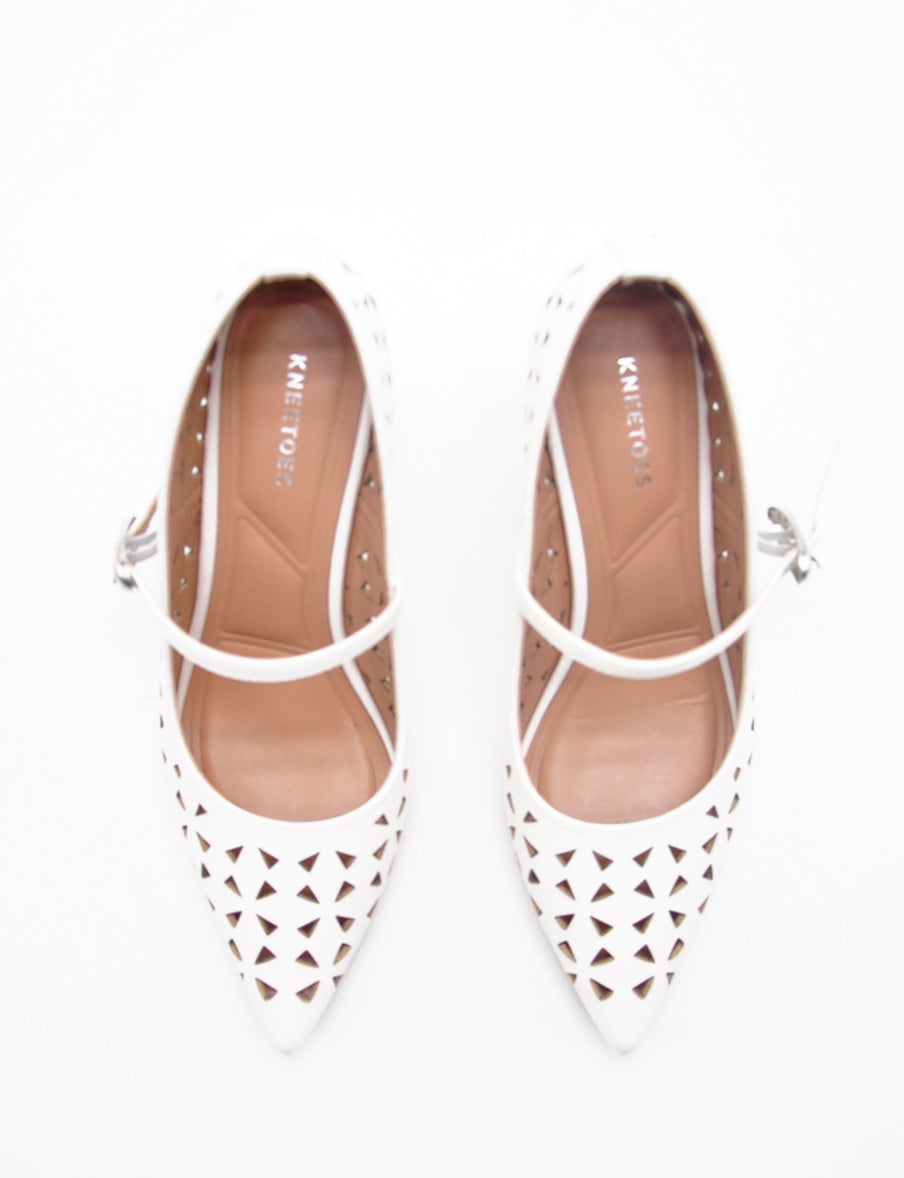 Celestine - White Pumps