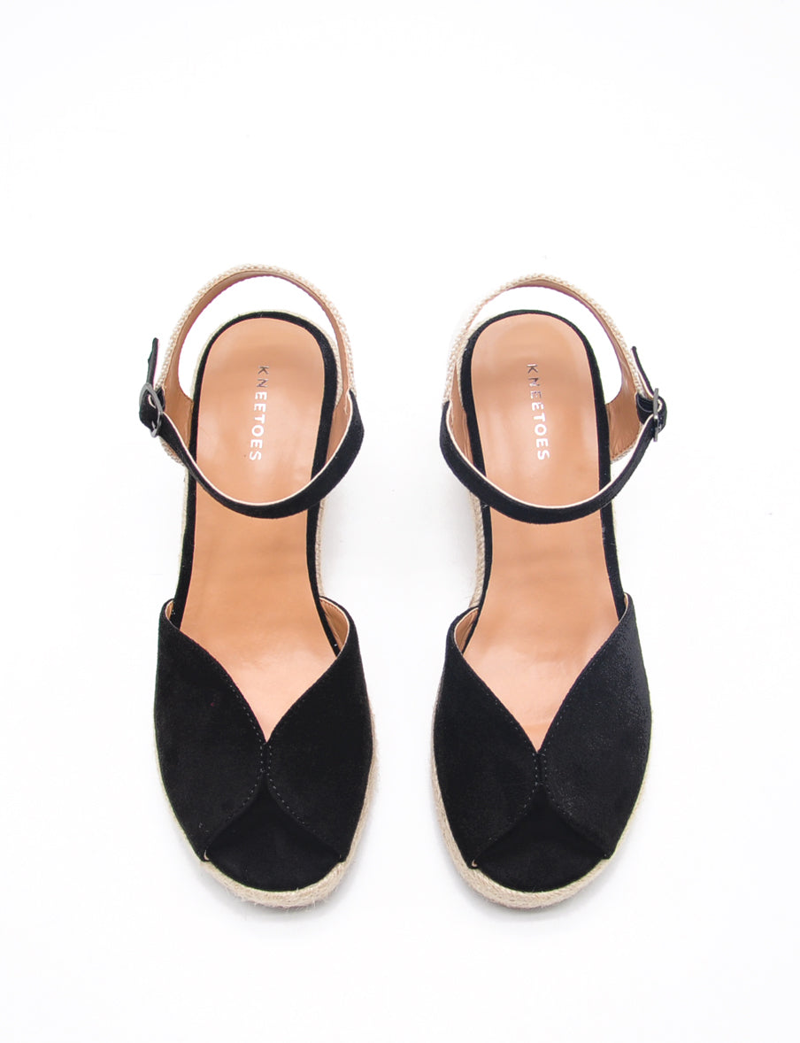 Mariselle - Black Wedges
