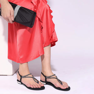 Stylish Black Sandals