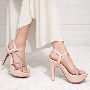 Vivien - Rose Gold Stilettos