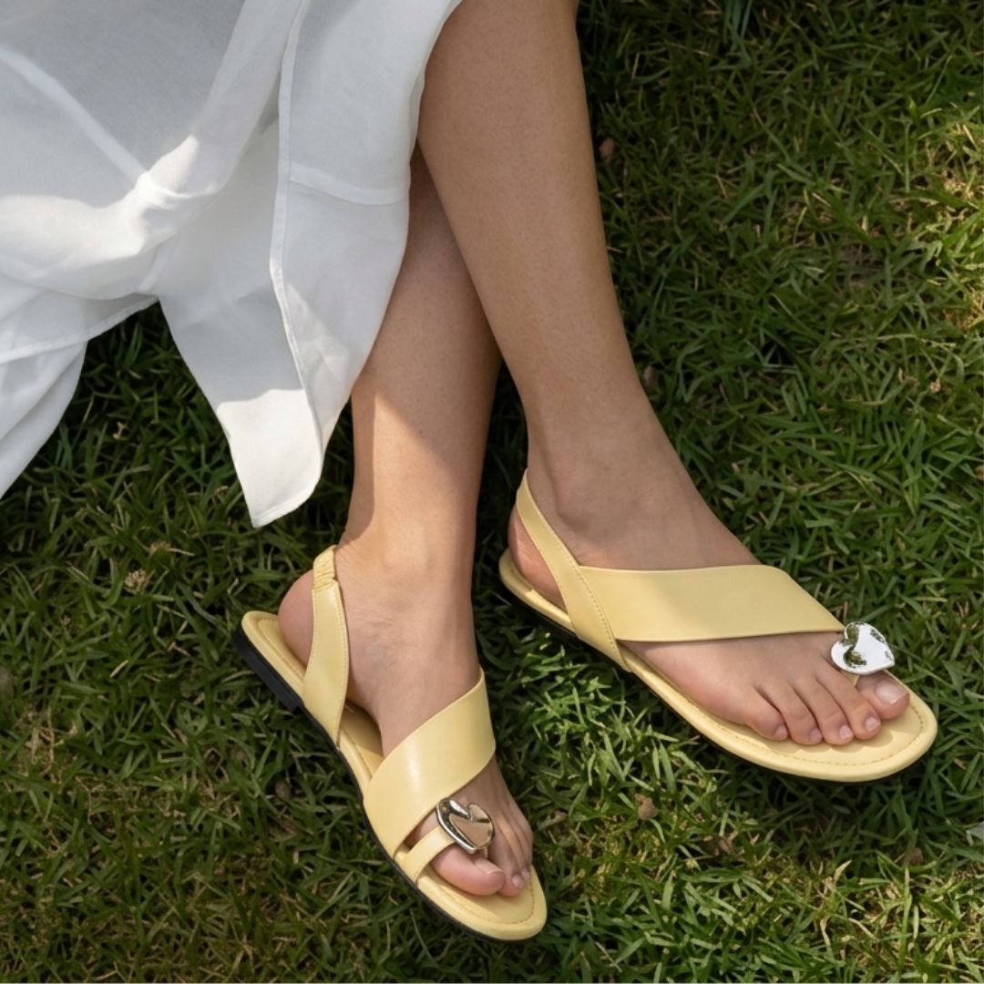 Haisley - Yellow Sandals
