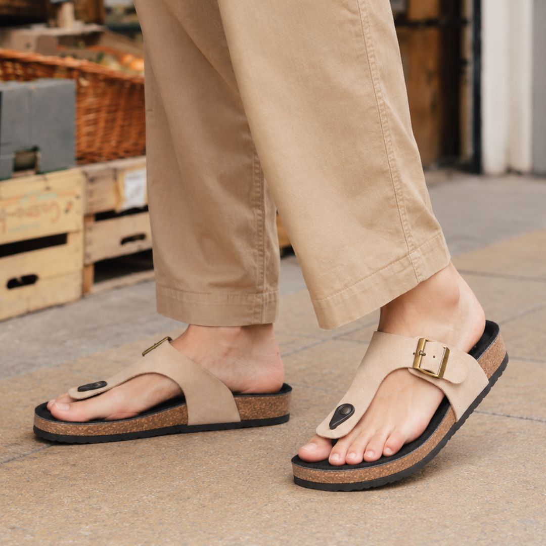 Wesley - White Sandals