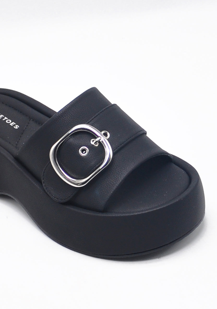 Bexley - Black Slip Ons
