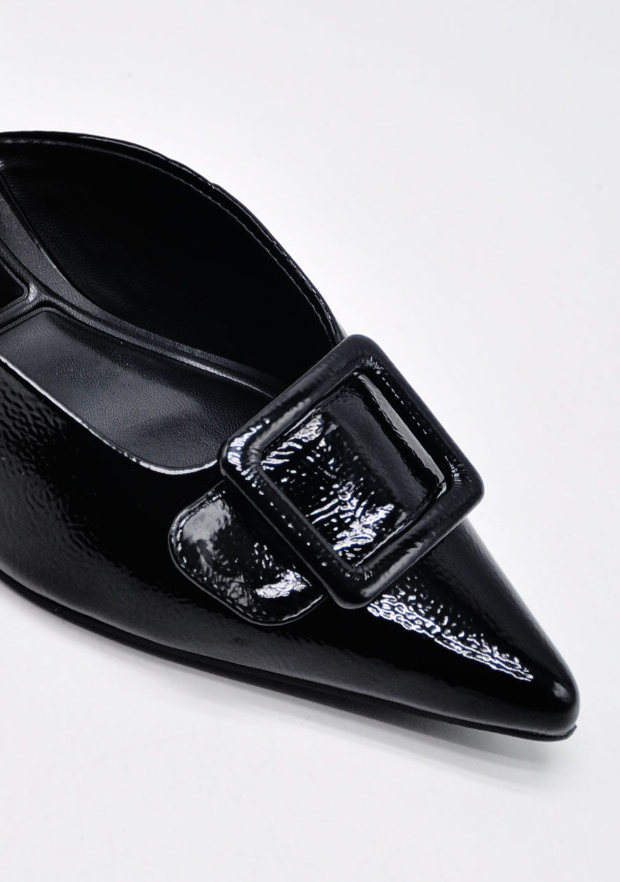 Waverly - Black Mules