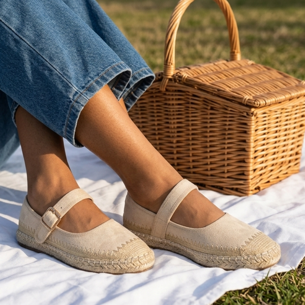 Oaklyn - Suede Flats