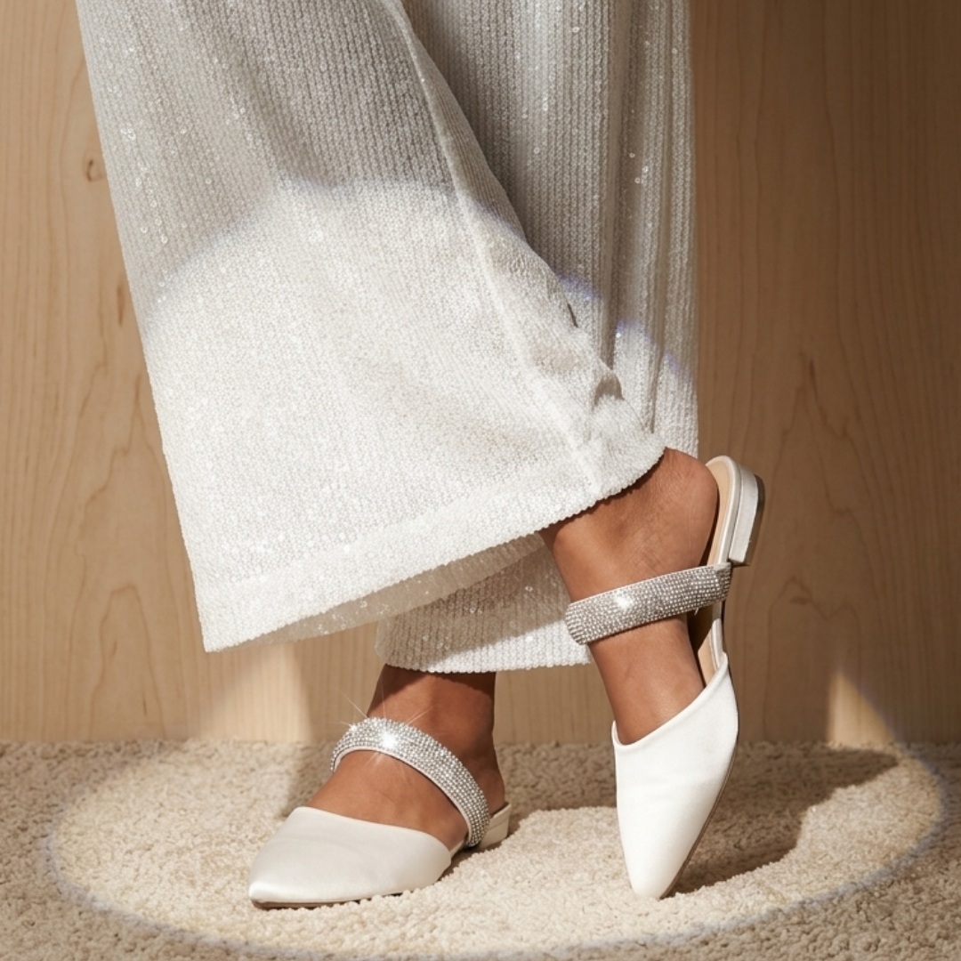 Ridgeley - White Sandals