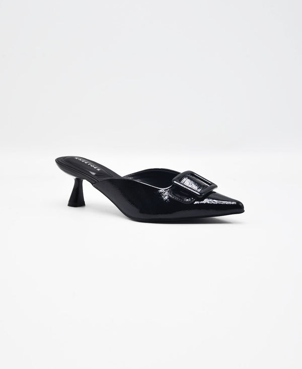 Waverly - Black Mules
